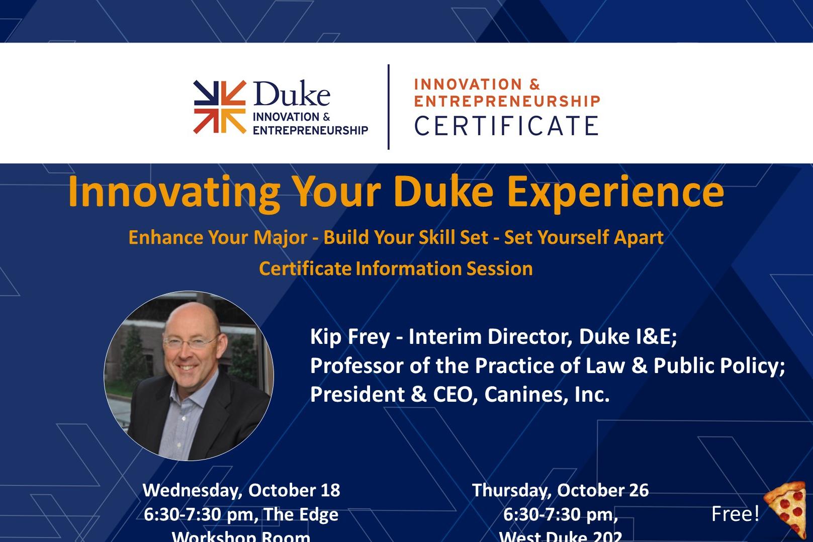 Innovating Your Duke Experience